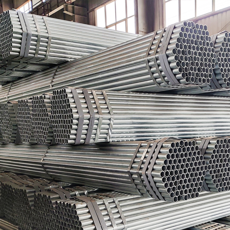 hot-dip galvanized pipe 35mm 45mm 55mm mild round steel pipe manufacturer