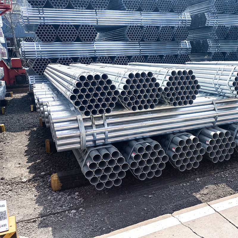 hot-dip galvanized pipe 35mm 45mm 55mm mild round steel pipe manufacturer