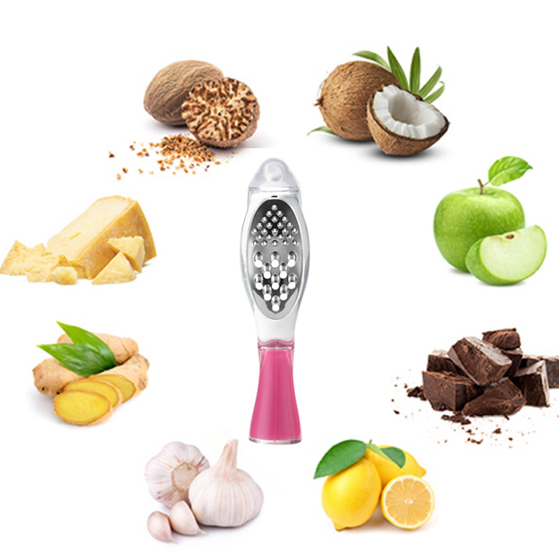 Top Seller Vegetable Shredder Kitchen accessories Stainless Steel Manual Parmesan Cheese Fruits Vegetables Ginger Grater