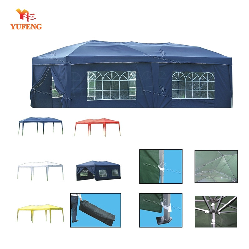 windproof and waterproof gazebo with 4 side wall