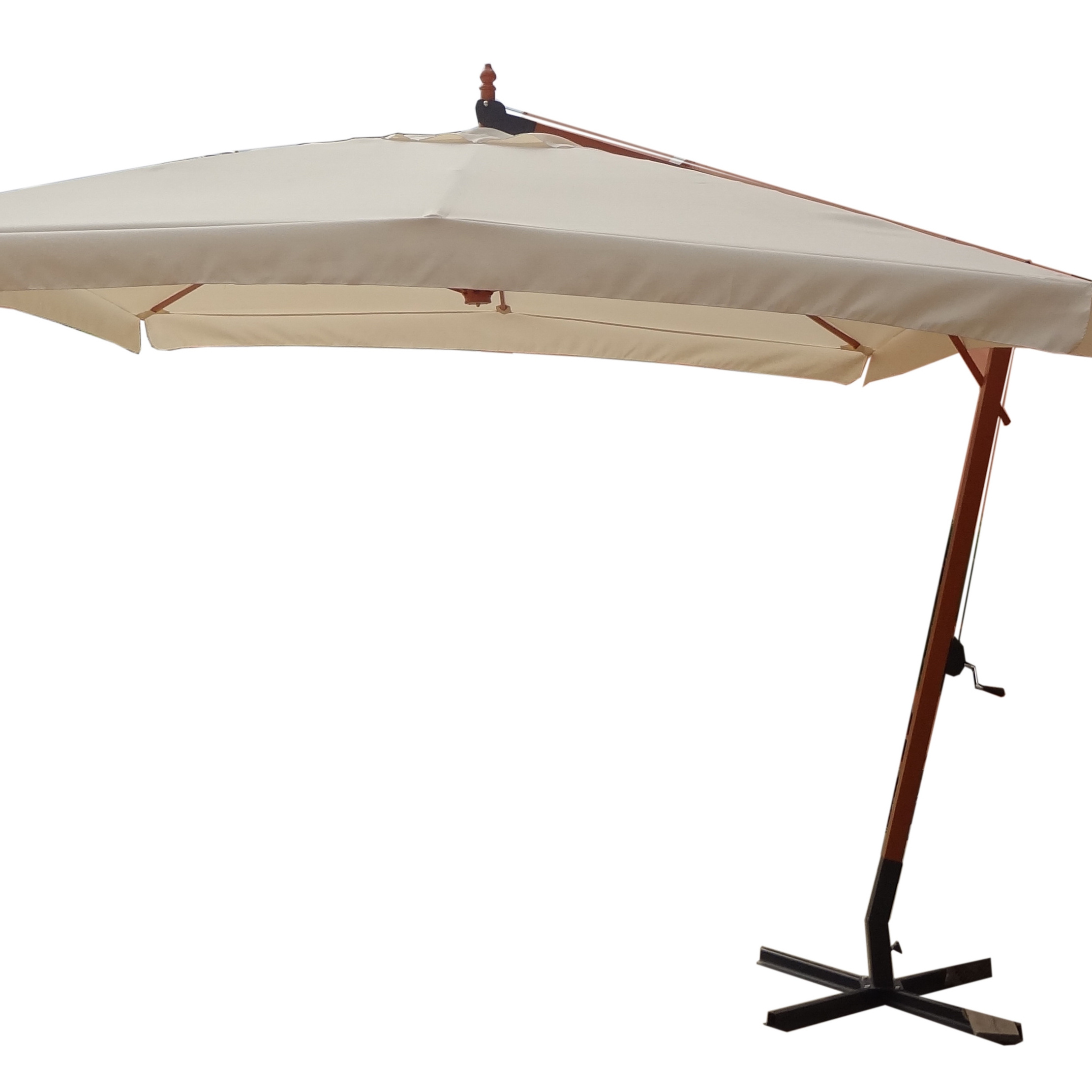 large square garden cantilever parasol