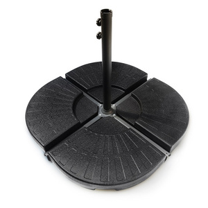 Outdoor Patio Offset parasol base,Sector Umbrella base parts