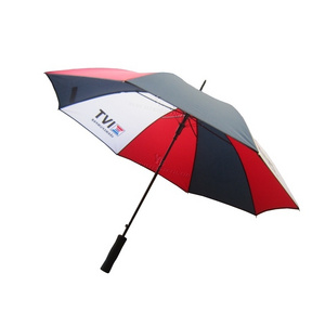 Automatic Open Stick Umbrellas with logo for promotion