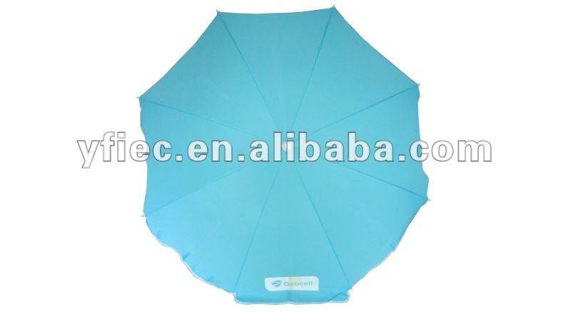 Sun protection outdoor promotional beach umbrella