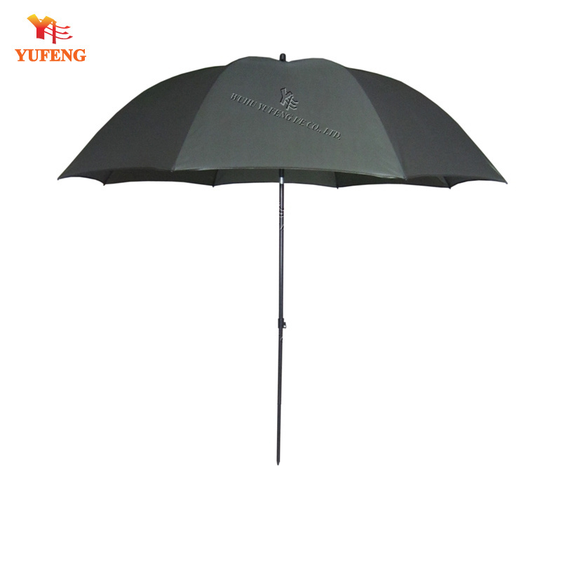 Portable outdoor fishing umbrella with tilt