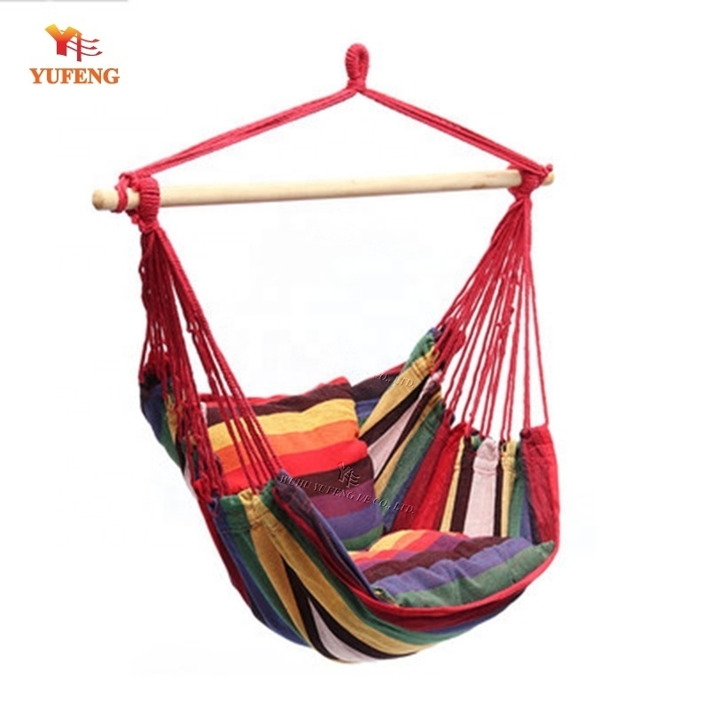 Garden Outdoor Hanging Hammock Swing Chair with cushion