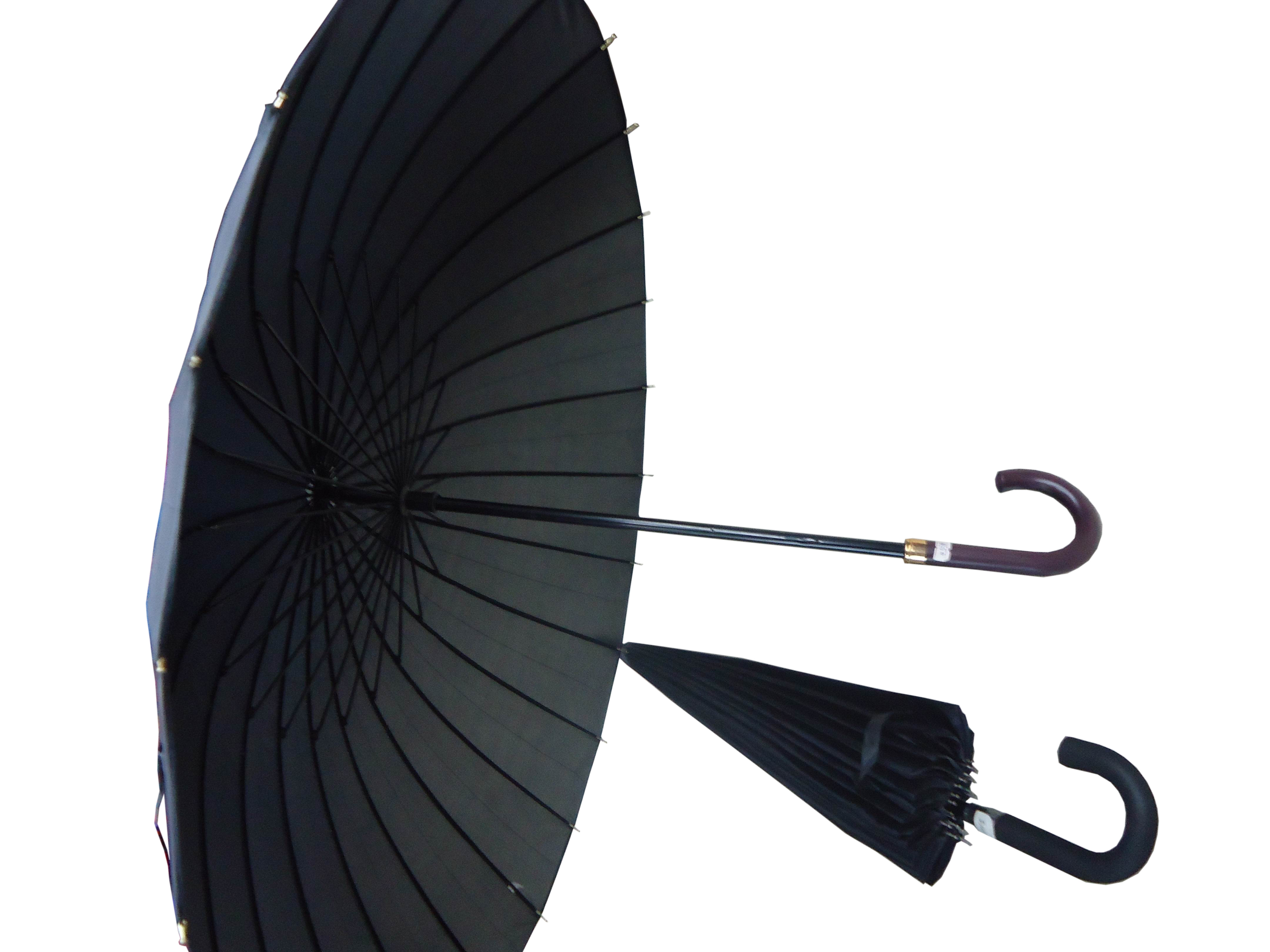 Leopard print Straight  Rain Umbrella