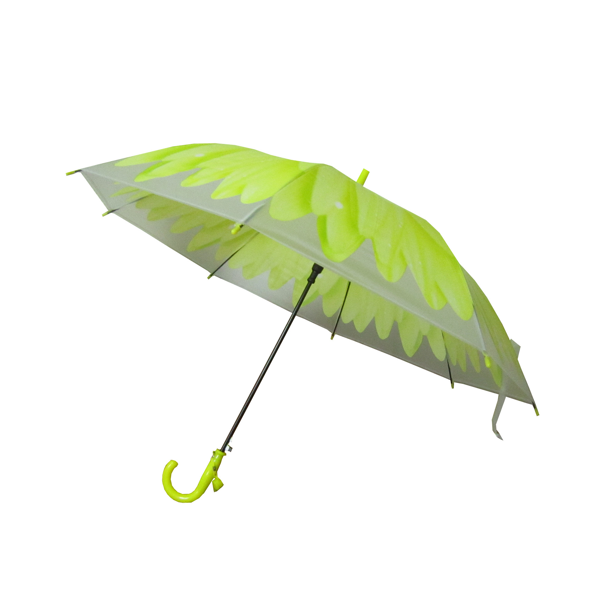 Tulip printing design children umbrella with PVC cover