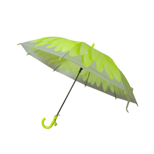 Tulip printing design children umbrella with PVC cover