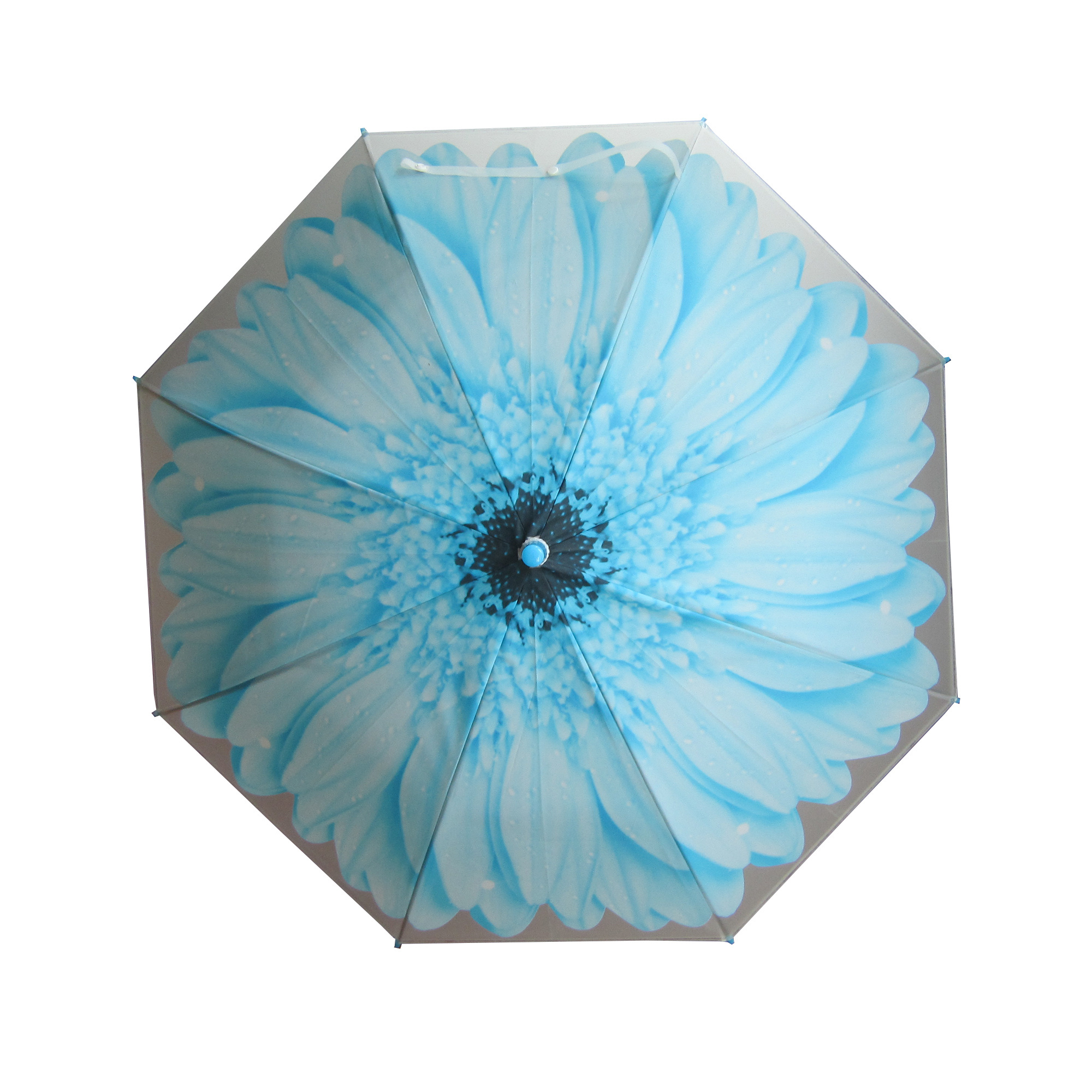 Tulip printing design children umbrella with PVC cover