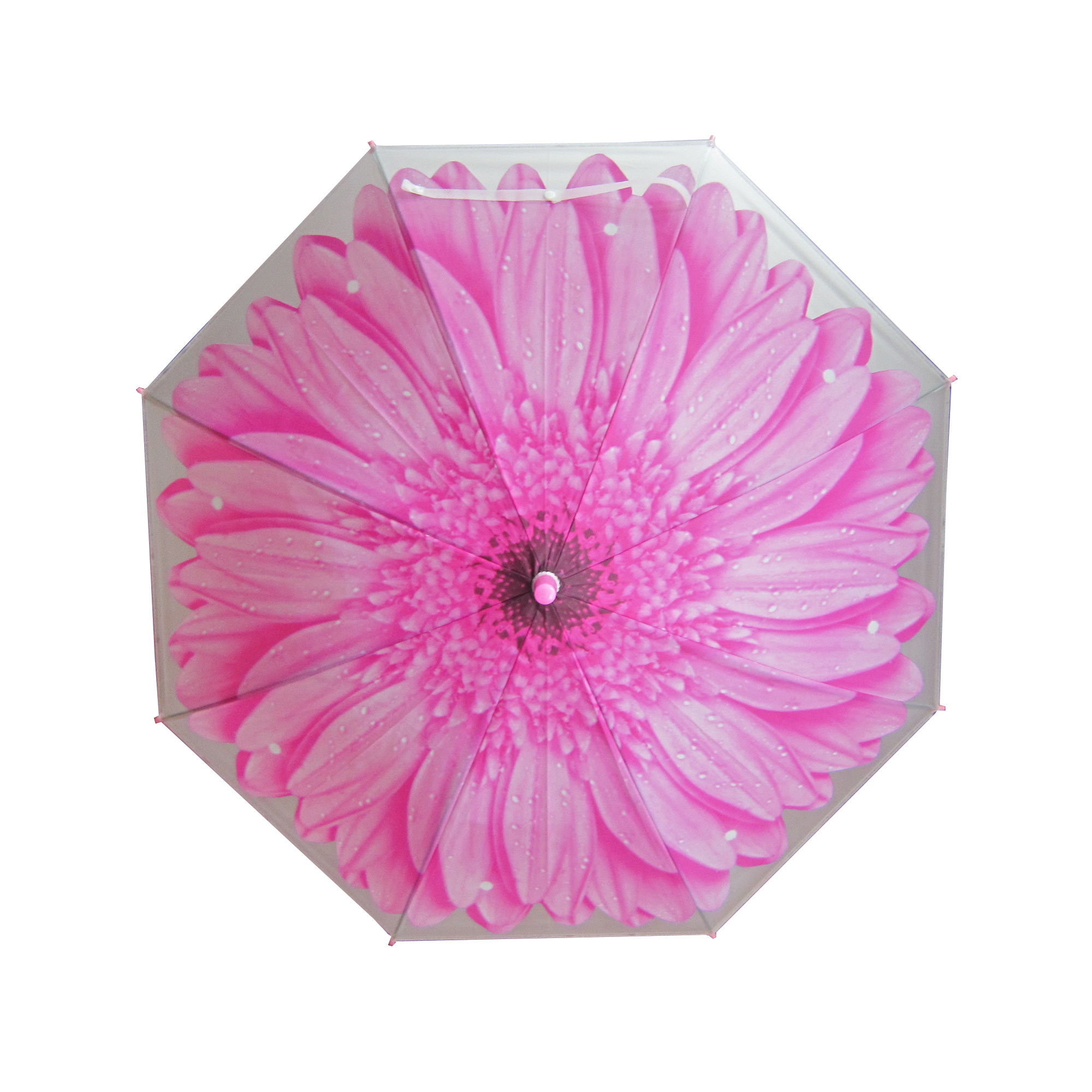 Tulip printing design children umbrella with PVC cover