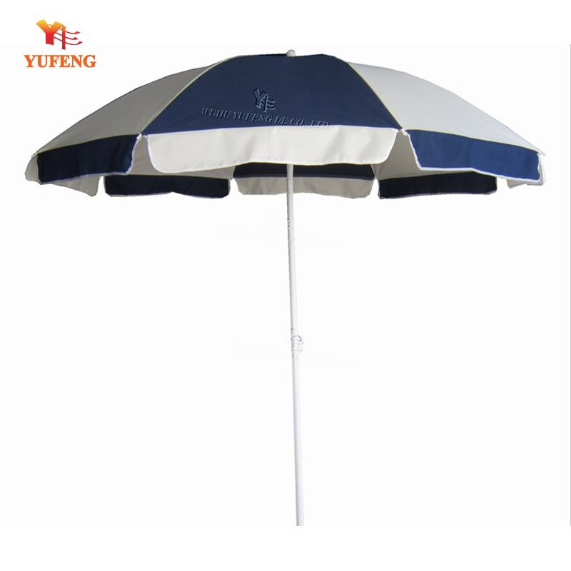 Manual open inclined sun umbrella with carry bag