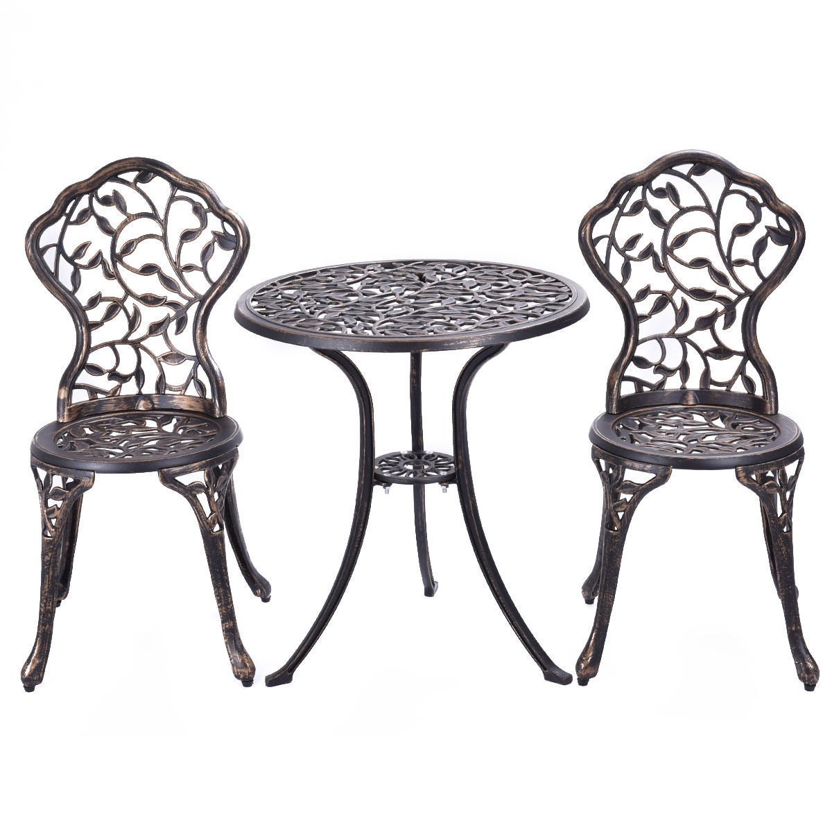 Cast alu. bistro set