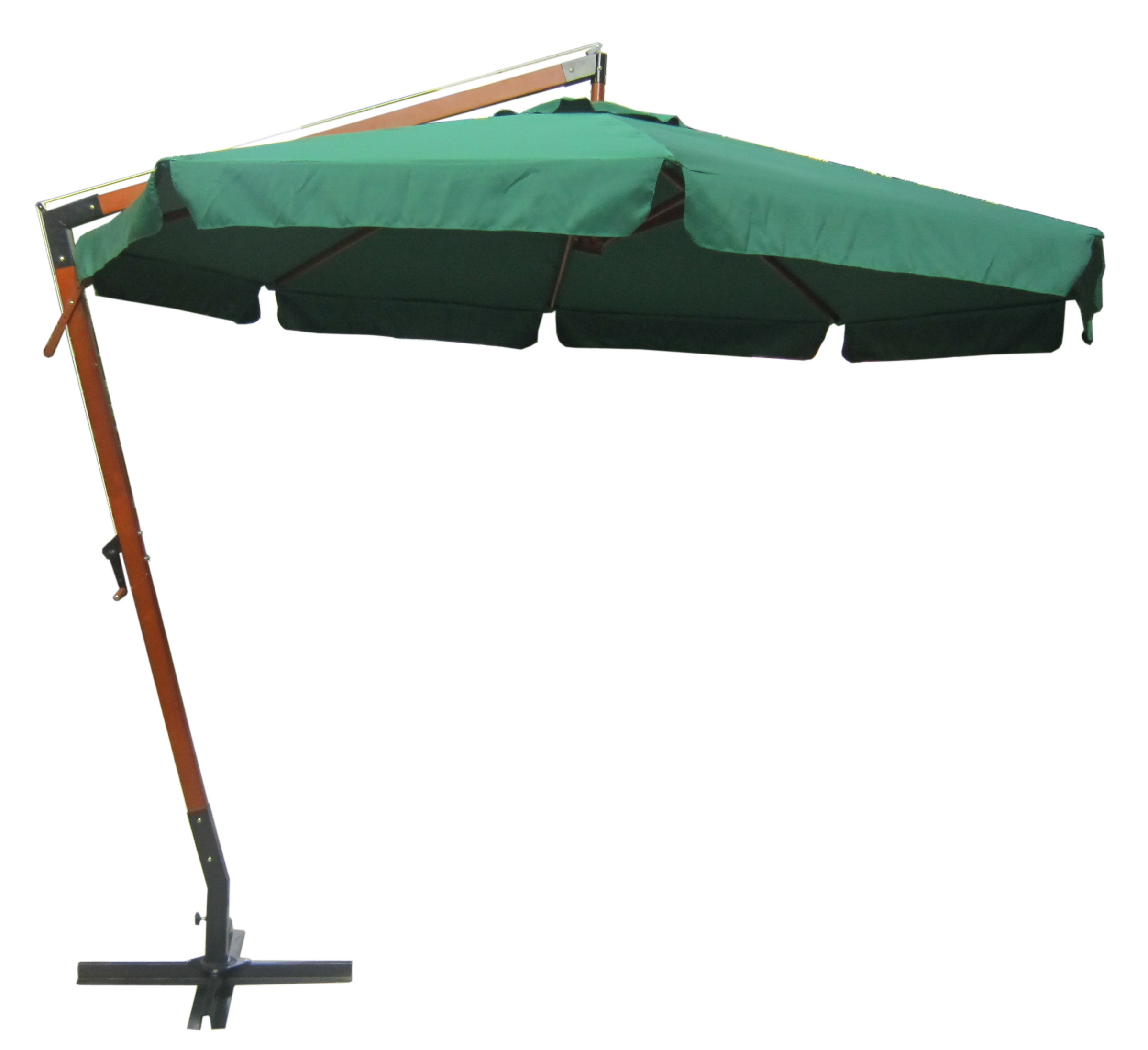 Cantilever Wooden Patio Umbrella parasol