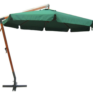 Cantilever Wooden Patio Umbrella parasol