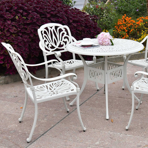 5pcs Cast alu. garden bistro set