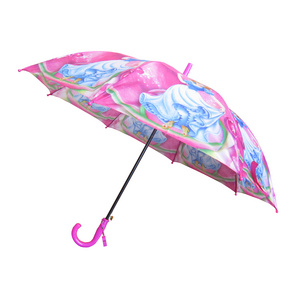 Heat transfer printing kids cartoon umbrellas