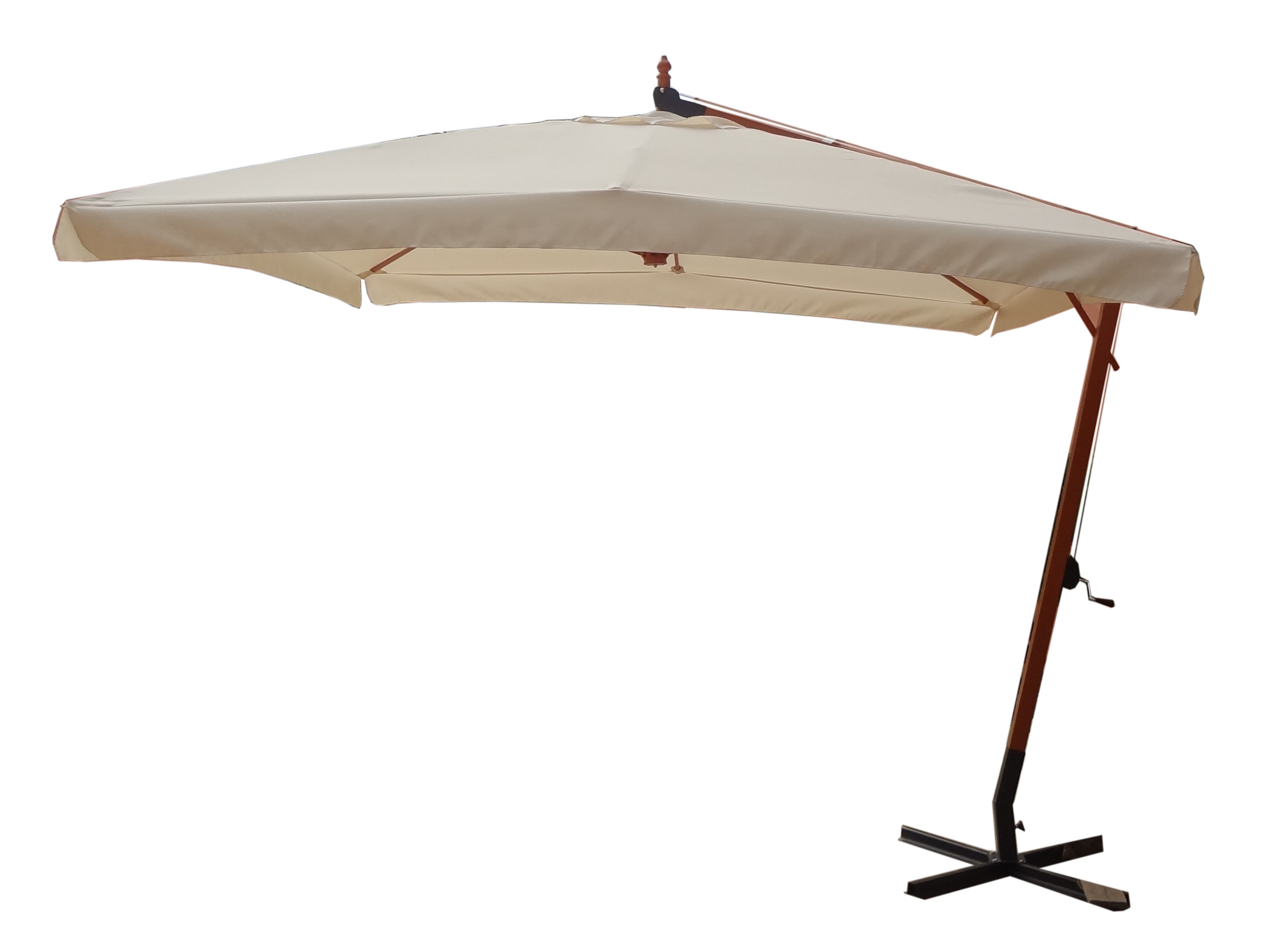 large square garden cantilever parasol