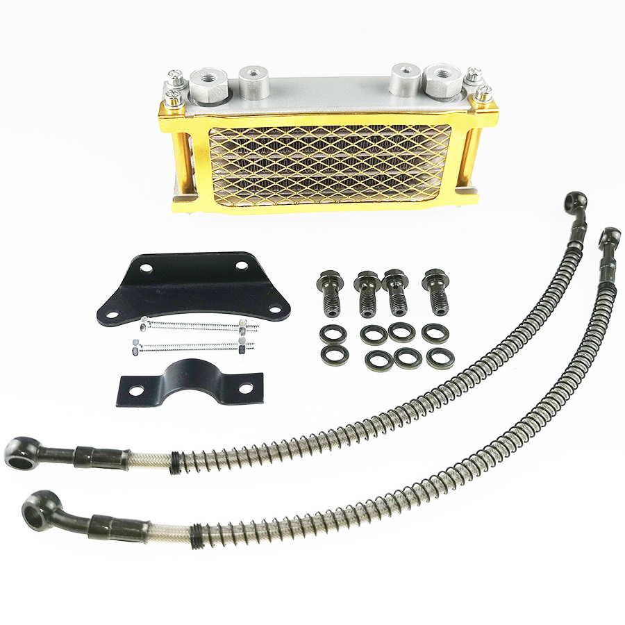 Motorcycle Monkey bike oil cooler radiator for Dirt Pit Bike 125cc 150cc 160cc 190cc 250cc