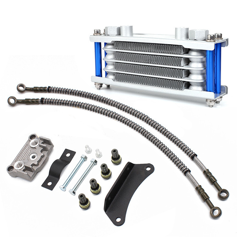 Motorcycle Monkey bike oil cooler radiator for Dirt Pit Bike 125cc 150cc 160cc 190cc 250cc