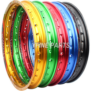 Multiple Colors Aluminum Alloy Front Wheel Rim 1.60-17 17inch 32 Spoke holes for XR CRF KLX TTR KAYO BSE APOllO pit dirt bike