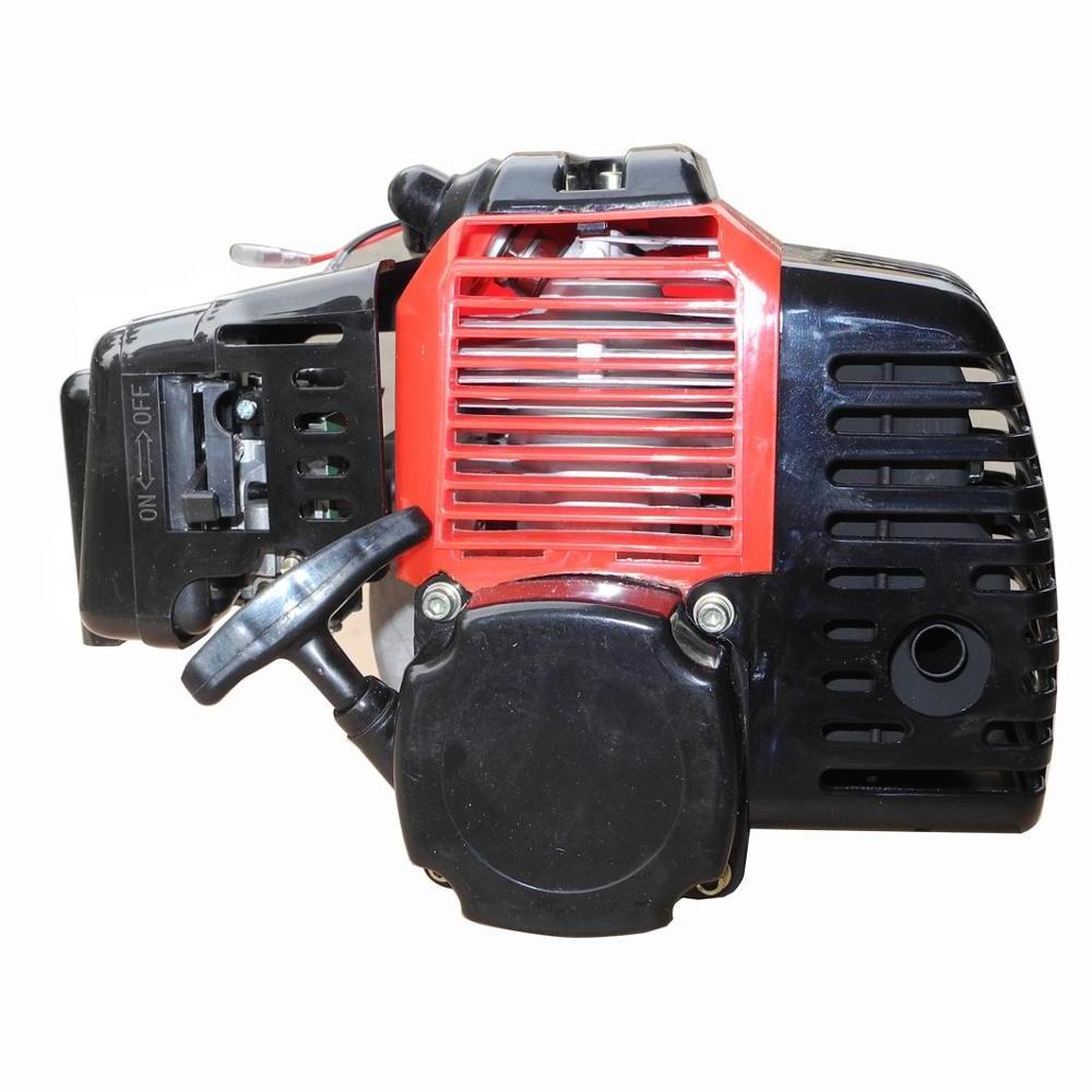 1E44-5 2 Stroke 49CC Engine Pull Start 15MM Carburetor Mini Moto Pocket ATV Quad Buggy Dirt Pit Bike Chopper Gas Scooter