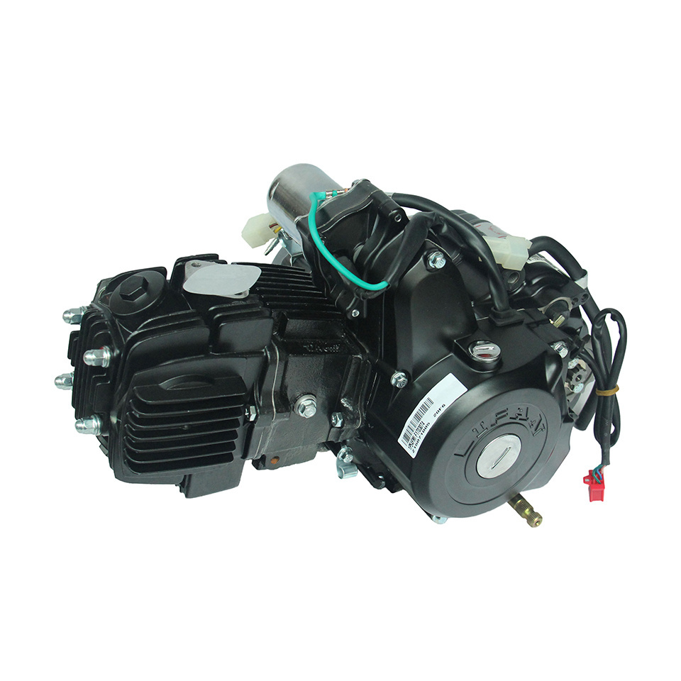 LiFan 125cc ATV horizontal engine 3+1 Gear Semi Automatic Clutch Electric Start for ATV go kart using