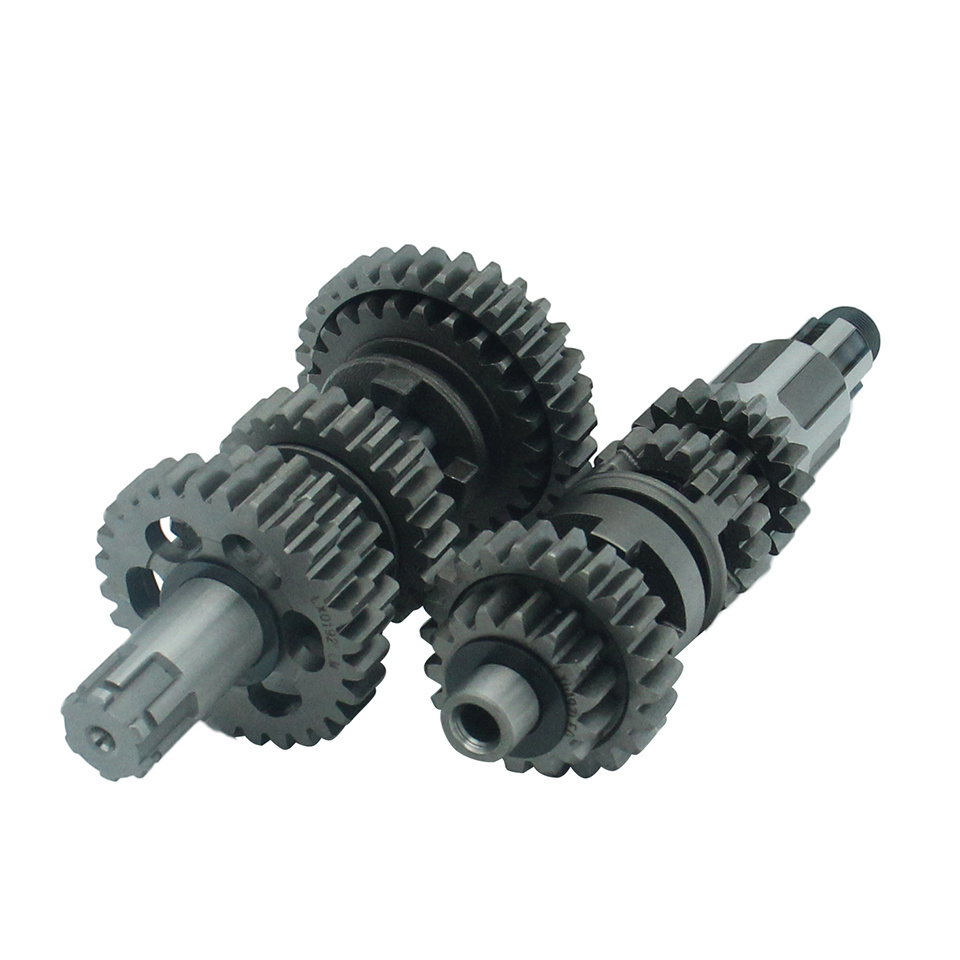 4 Front one Reverse Gear Main Countershaft Transmission Gear Box Main Counter Shaft for ATV with CB250 250cc Engine