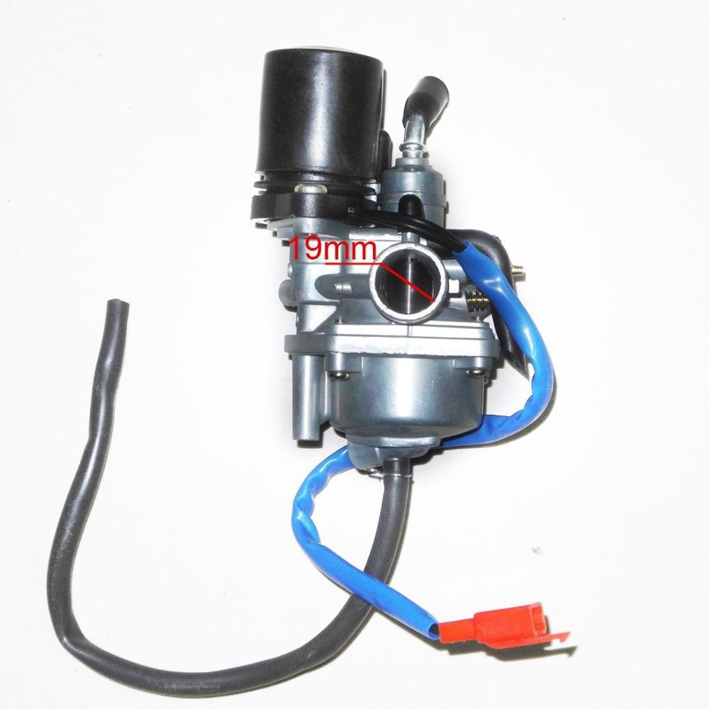 19mm Jog 50cc 90cc Carburetor Electric Choke for 2 stroke Moped,Scooter.