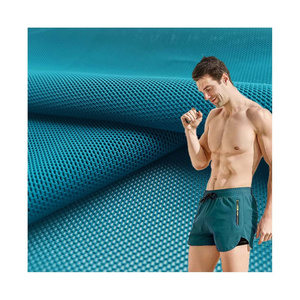 China Fabrics Sports Fashion Soft Micro Mesh Design Breathable Super Elastic Fabric