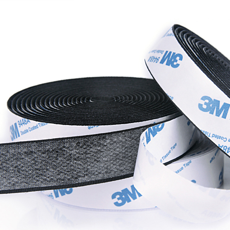 3M Adhesive Backed Velcroes Tape 9448a Adhesive Non-Marking High Temperature Waterproof