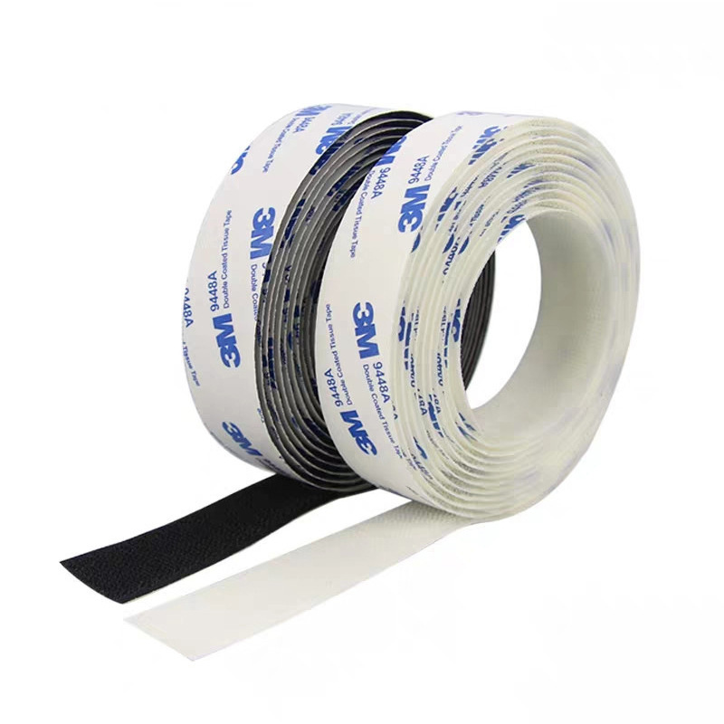 3M Adhesive Backed Velcroes Tape 9448a Adhesive Non-Marking High Temperature Waterproof