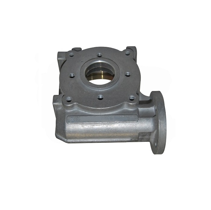 China permanent mold casting intercooler end tank cast sheet aluminum end tank