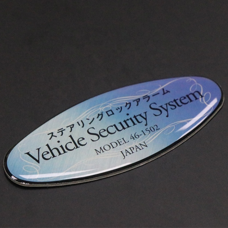 Custom making waterproof clear 3D polyurethane logo transparent crystal epoxy pu resin domed label