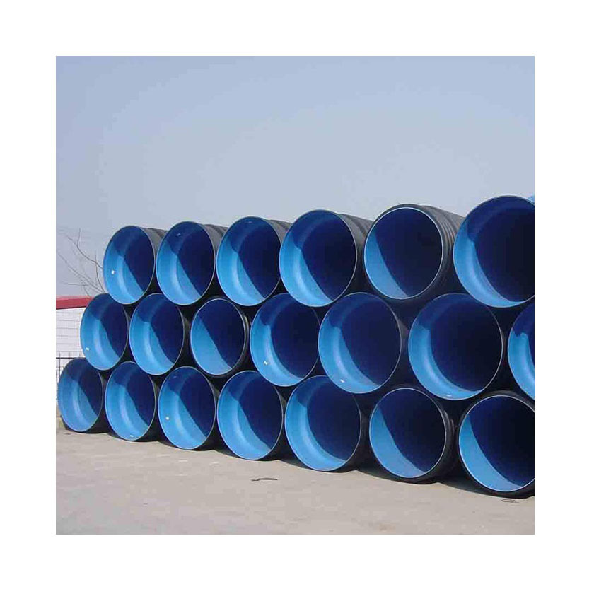 YiFang Drainage Culvert Sewage Drain Pipe Large Size 8 10 36 Inch 100 Water Hdpe Double Wall Corrugated Pipes