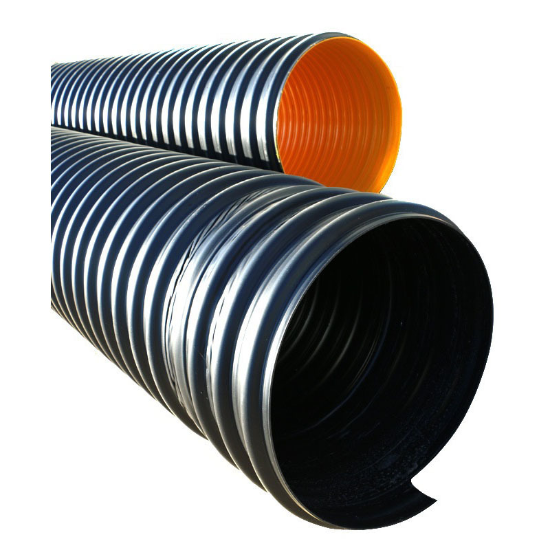 YiFang Hdpe Double Wall Corrugated Pe Drainage Pipe 48 Hdpe Plastic Culvert Pipe