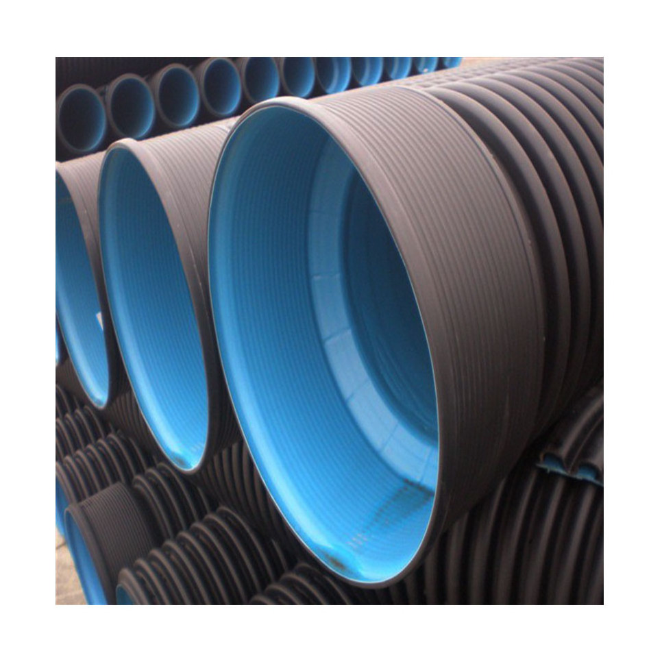 YiFang Dn 8 12 18 20 24 Inch Hdpe Double Wall Corrugated Culvert Plastic Pipe