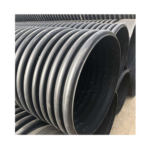 YiFang Hdpe Double Wall Corrugated Pe Pipe 48 36 Inch 30 Inch 24 Inch 20 Inch Large Diameter Culvert Pipes For Drain