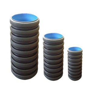 YiFang 48 Inch Sn4 Sn8 Large Size Hdpe Polyethylene Double Wall Corrugated Pipe Plastic Culvert Pipe