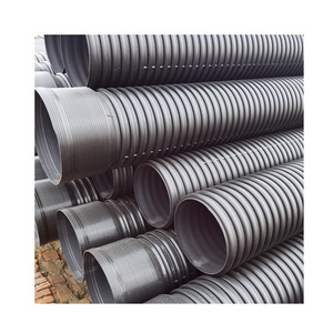 YiFang Hdpe Double Wall Smooth Interior Plastic Corrugated 18 12 Inch Culvert Drainage Pipe