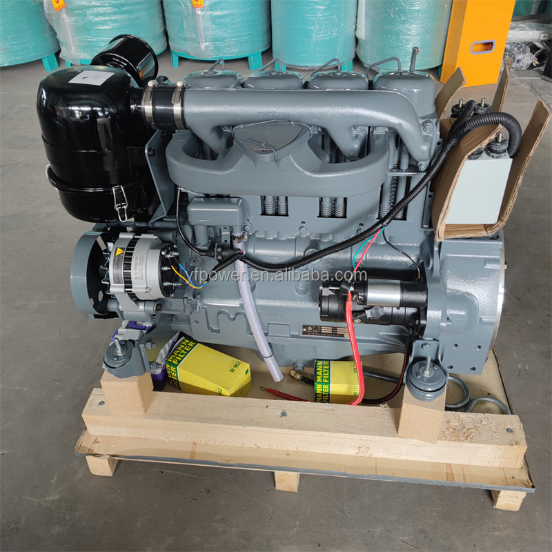 made in China Beinei Tianjin deutz F4L913D diesel engine 34kw 40kw four-cylinder air cooled diesel engine