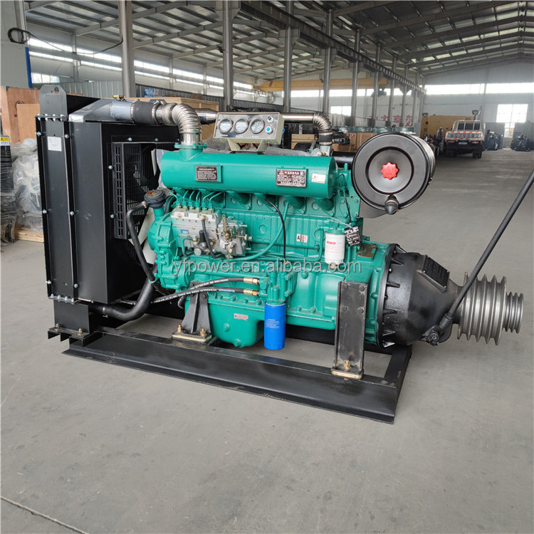 customized 60 70 75 80 90 100hp ricardo R4105 4108 diesel engine with clutch for agriculture diesel water pump