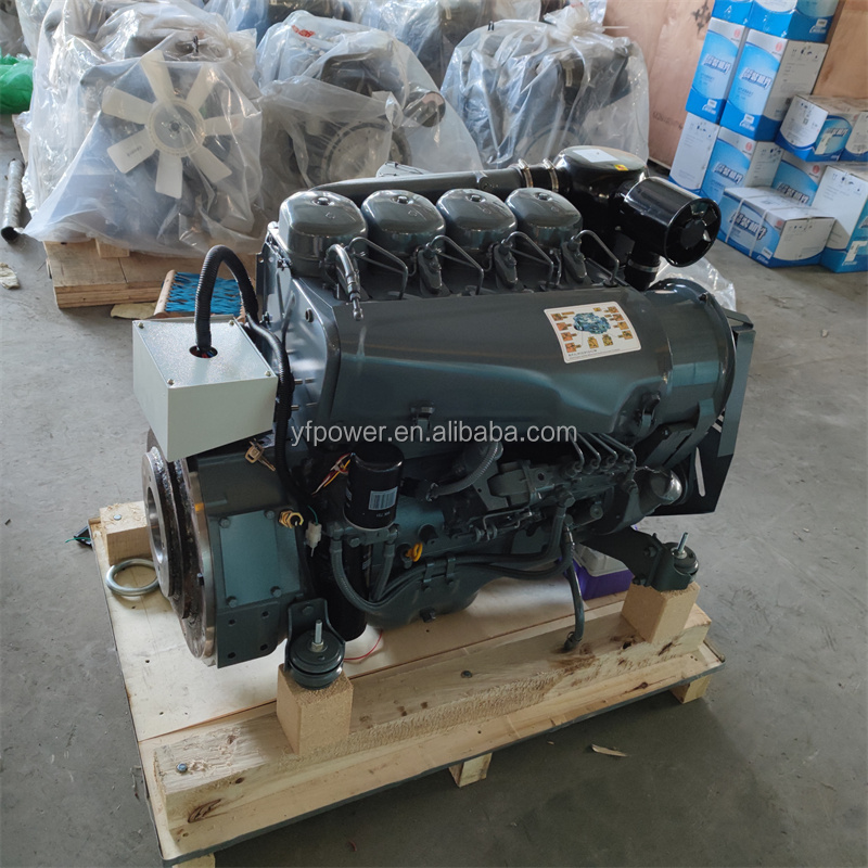 made in China Beinei Tianjin deutz F4L913D diesel engine 34kw 40kw four-cylinder air cooled diesel engine