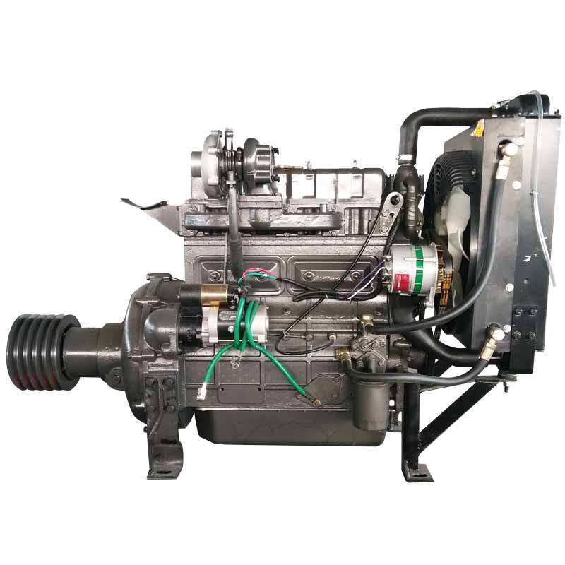 weifang ricardo small four cylinder zh4105zp 56kw 75hp 90hp  water cooling diesel engine