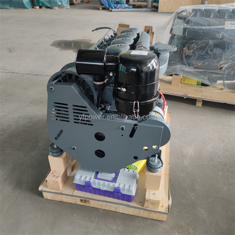 made in China small dimension air cooled 2 cylinders twin cylinder 14kw deutz F2L912D diesel engine 1500 1800rpm