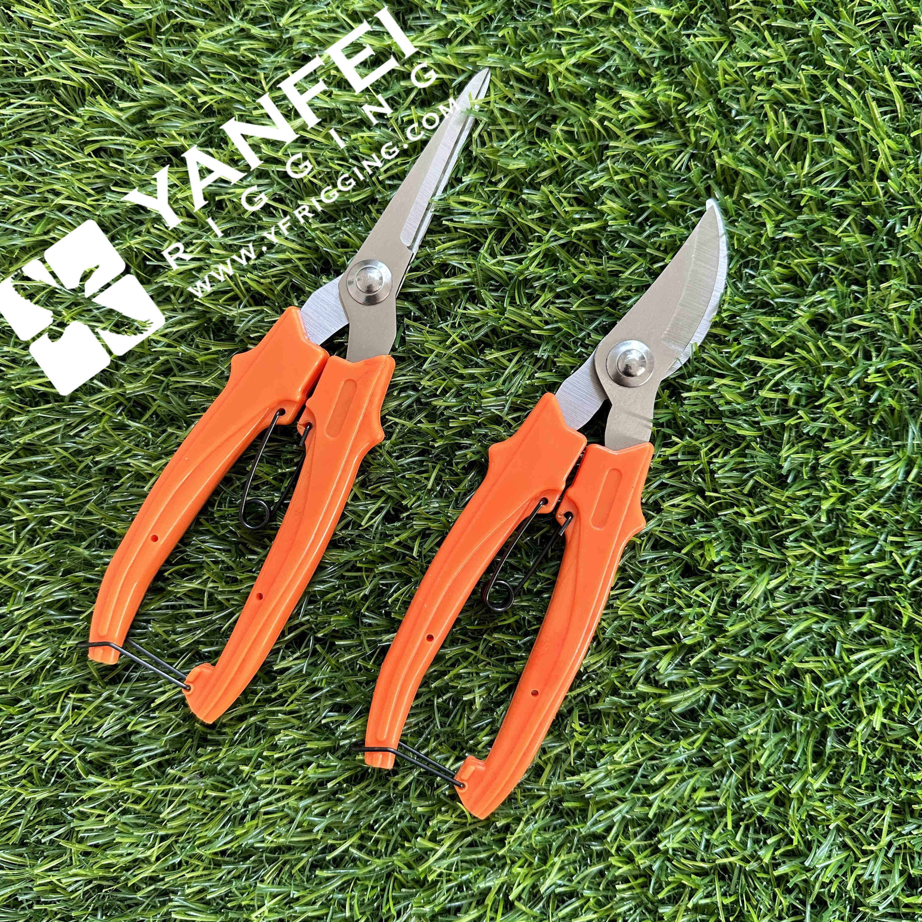 Drop Forged Garden Pruning Shears Stainless Steel Straight Blade Curved Cutting Tool Small Diameter Cable Pliers