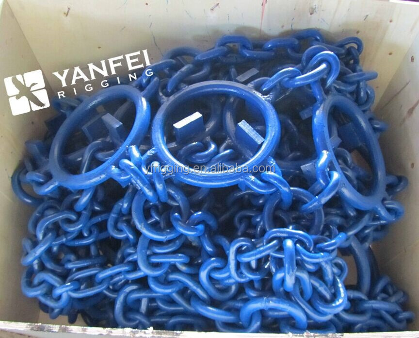 Heavy Duty Skidder Chains with floating ring