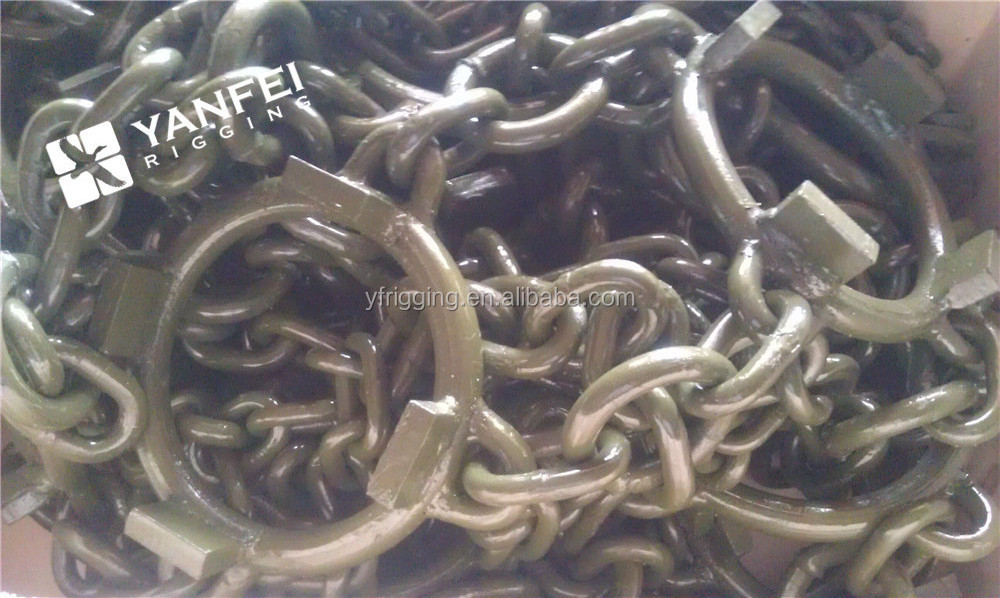 Heavy Duty Skidder Chains with floating ring