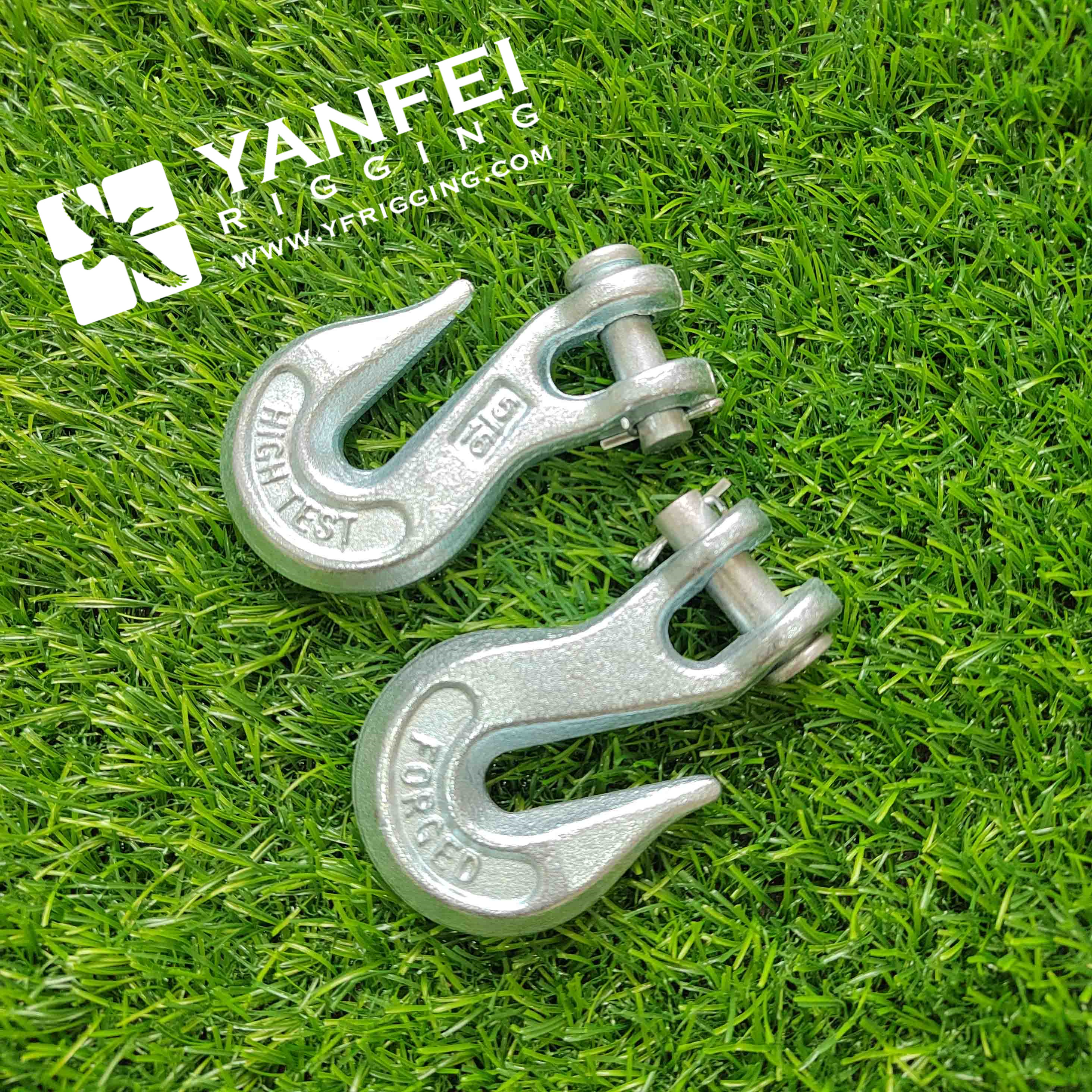 G30 Forged Alloy Steel Clevis Grab Hook Use With Chain