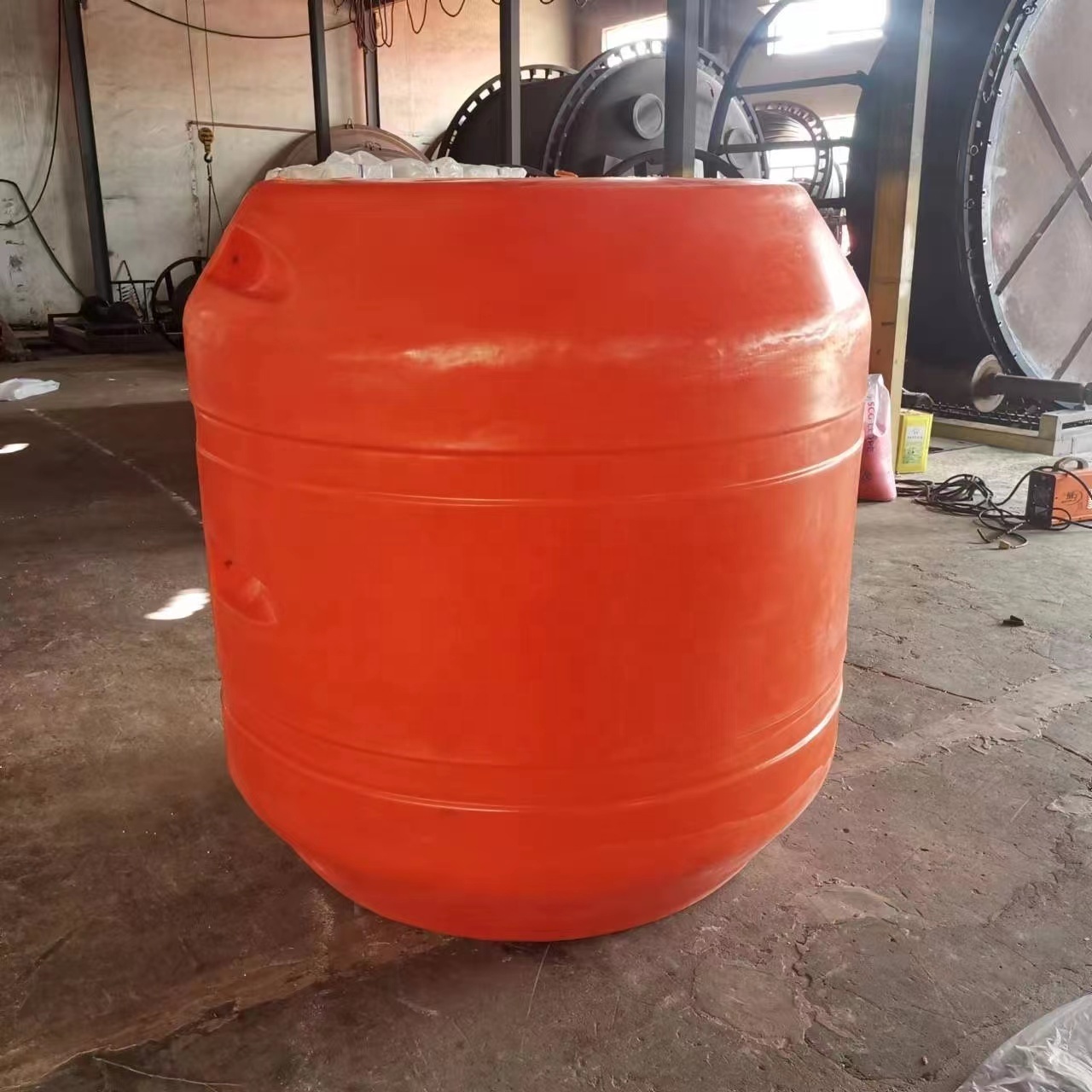 PE material foam fill cable hose floats floater for dredging pipeline